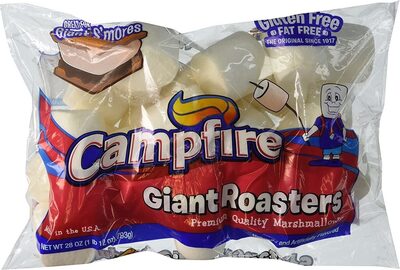 Campfire giant roasters marshmallows huge ounce