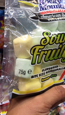 Marshmallows Sour and Fruity (lemon and lime)
