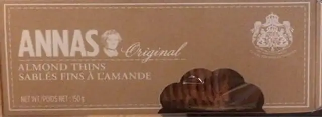 Annas Original Sablés fins à l’amande