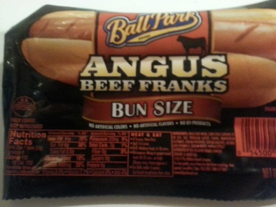 Angus beef franks