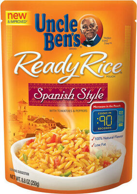 Ready rice spanish style front packaging