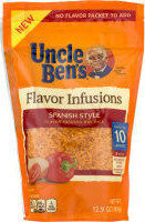 Spanish style flavor infused dry rice