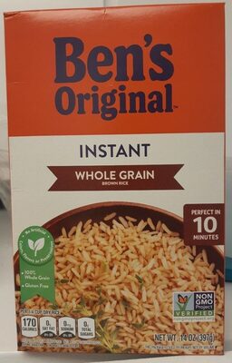 Whole Grain Instant Brown Rice