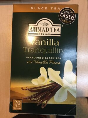 Ahmad Fruit Flavour Black Tea - Vanilla