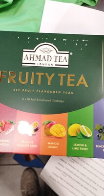 Ahmad Tea Fruity Tea Teabags, 60 Count