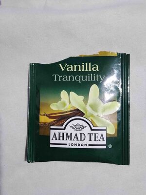 Ahmed tea Black tea vanilla Tranquility