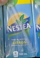 Thé glacé au citron