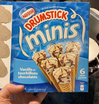 Drumstick, Mini Drums, Vanilla