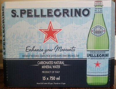 S. Pellegrino Carbonated Natural Spring Water