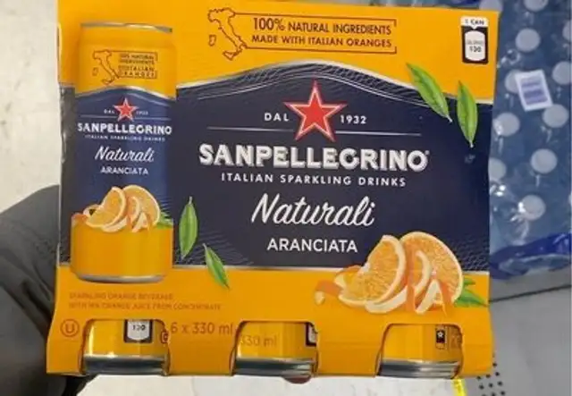 Sanprllegrino aranciata