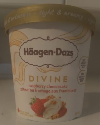 Divine Raspberry Cheesecake Light Ice Cream