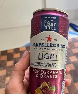 Pomegranate & Orange Sparkling Pomegranate and Orange Beverage