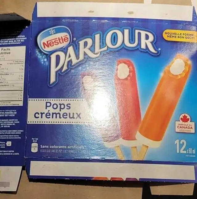 Parlour pops cremeux