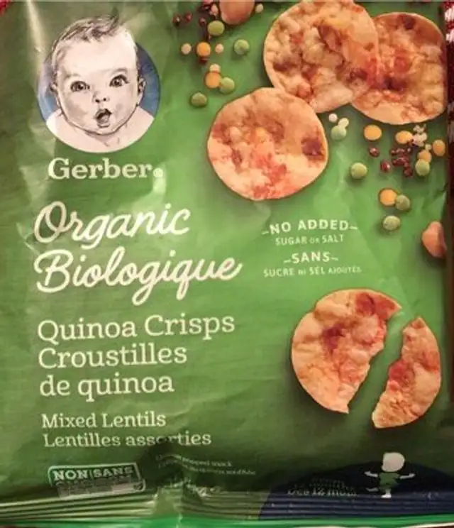 Croustilles de quinoa