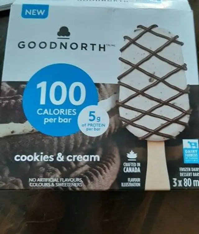 barre de dessert glacée