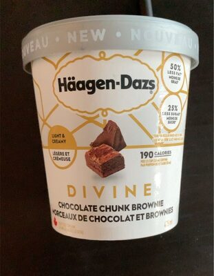 Divine - Morceaux de chocolat et Brownie