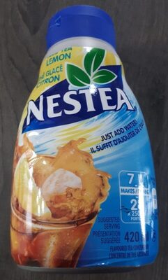 Liquid Iced Tea Lemon Mix front packaging