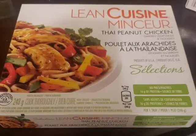 Poulet aux arachides à la Thaïlandaise