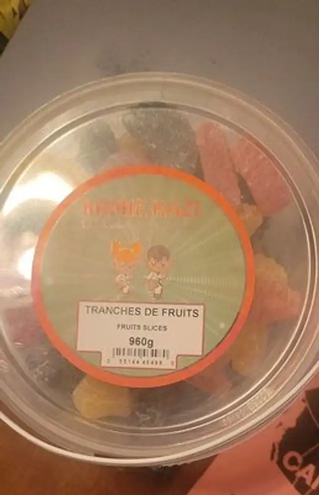 Tranches de fruits