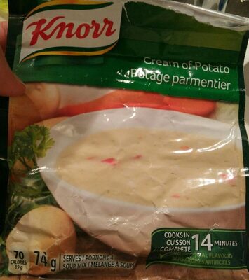 Cream of potato soup