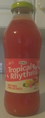 Fruit Punch Tropical Rhythms front packaging