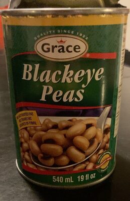 Blackeye Peas front packaging