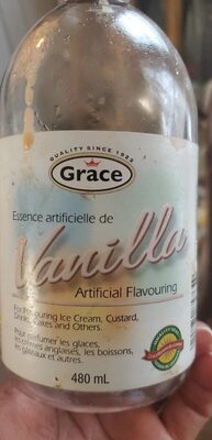 Grace Vanilla artificial flavoring