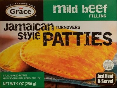 Jamaican Turnovers Style Patties