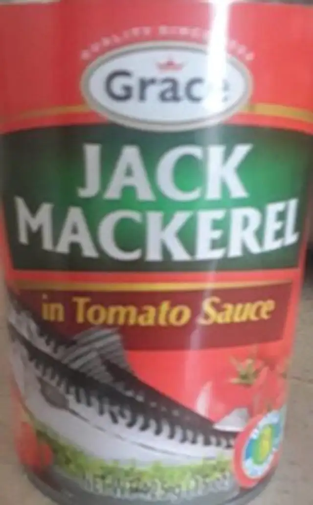 Jack Mackerel in Tomato Sauce