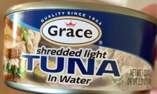 Tuna in water
