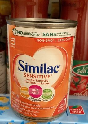 Lait commercial front packaging