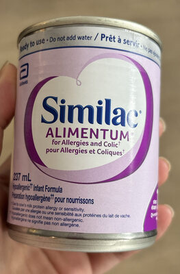 Similac Alimentum front packaging