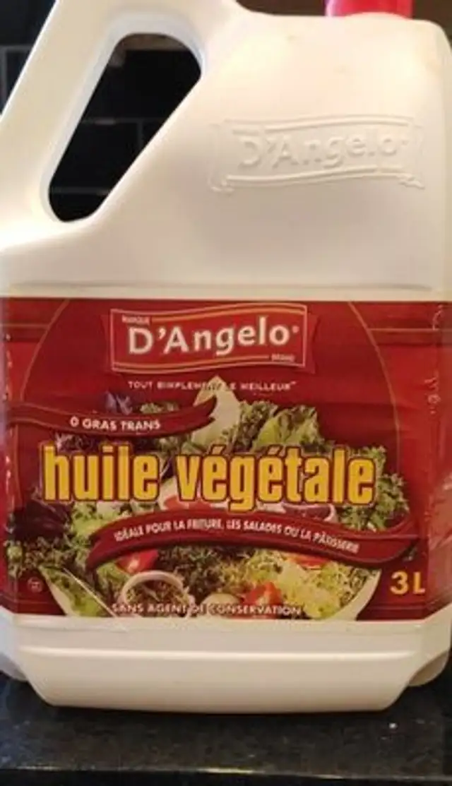 Huile végétale
