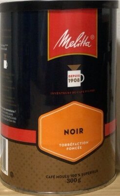 Café moulu 100% supérieur noir torréfaction foncée