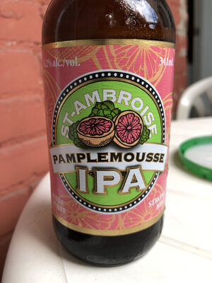 Beer IPA St-Ambroise Pamplemousse