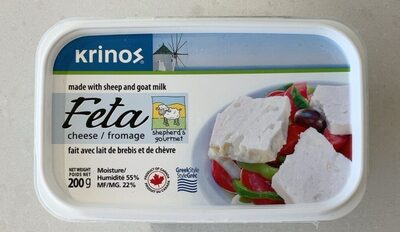 Feta Cheese front packaging