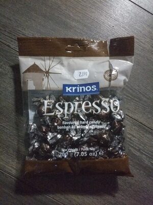 Bonbons à l'arôme espresso