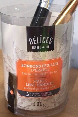Bonbon feuilles d’érables