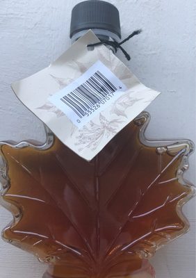 Sirop d'érable 100% pur front packaging