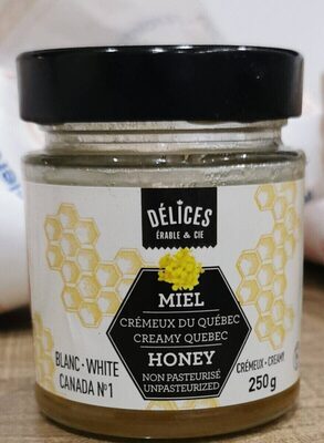Miel crémeux du quebec
