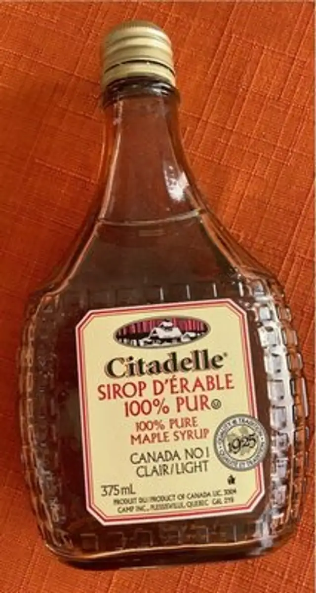 Sirop d’erable