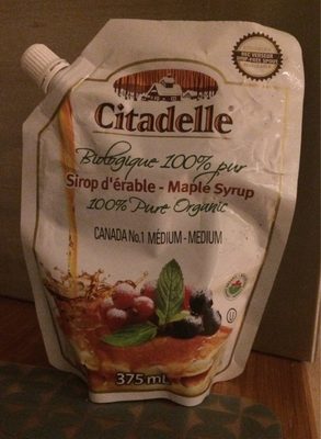 100% Pure Organic Maple Syrup Canada Grade A Amber