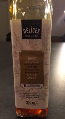 Sirop d'érable Grand Marnier