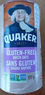 Gluten Free Quick 1-Minute Oats front packaging