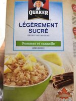 Gruau Instantané (pomme Cannelle Et Sucre)