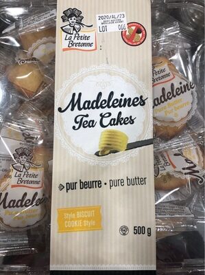 Madeleines pur butter