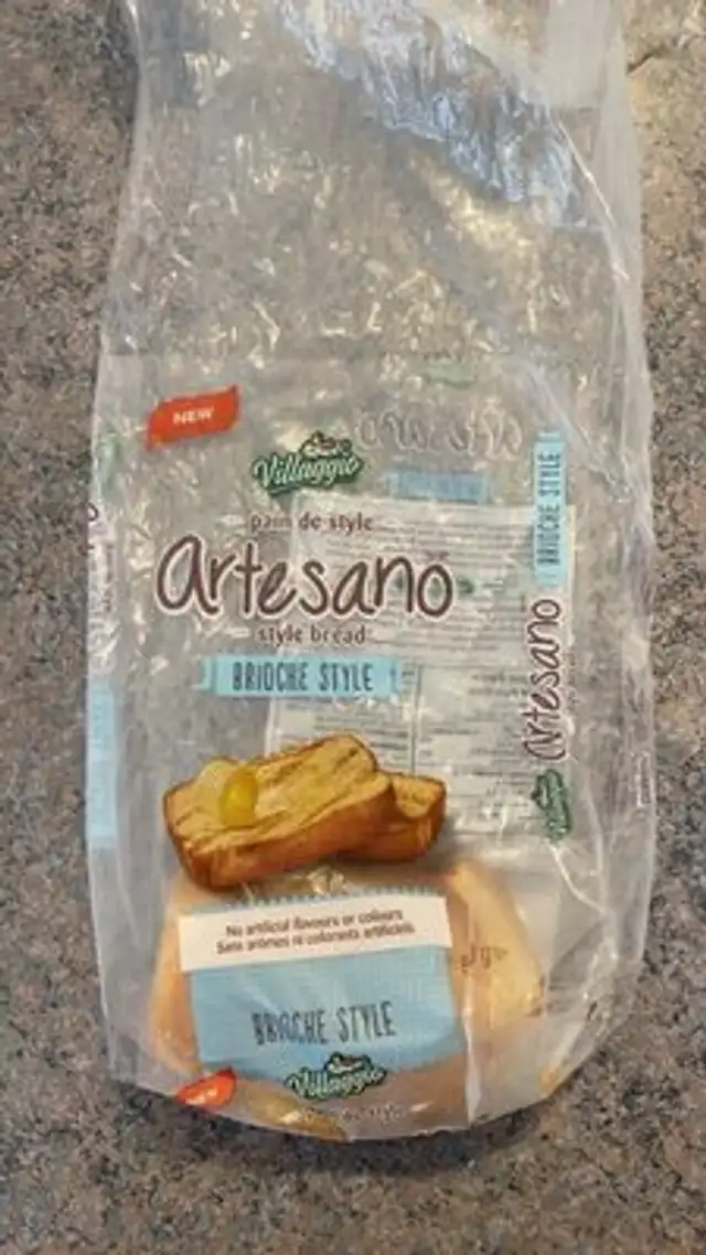 Artesano Style Bread Brioche Style