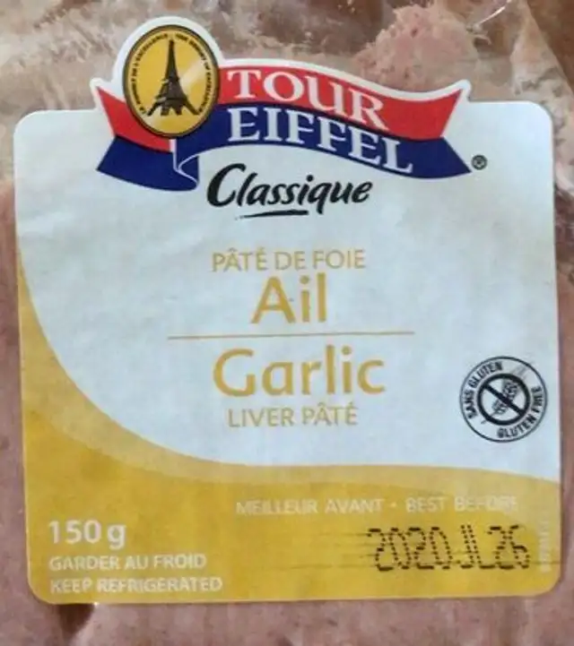 Pâté de foie à l’ail