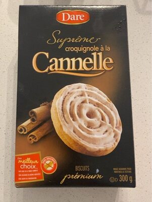 Supreme Criquignole A La Cannelle front packaging