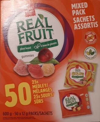 Real fruit gummies